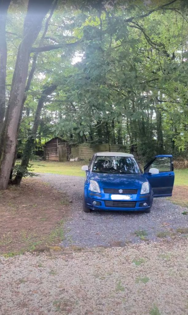 suzuki swift bleu